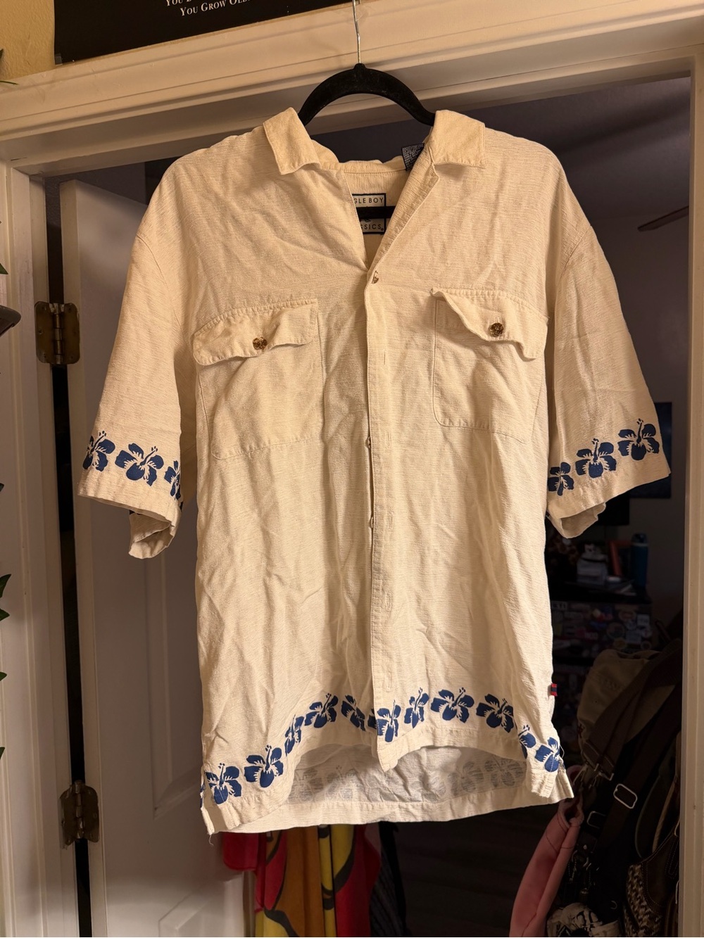 Mens vintage Hawaiian shirt